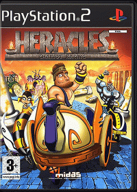 Heracles Chariot Racing PAL Playstation 2  box art
